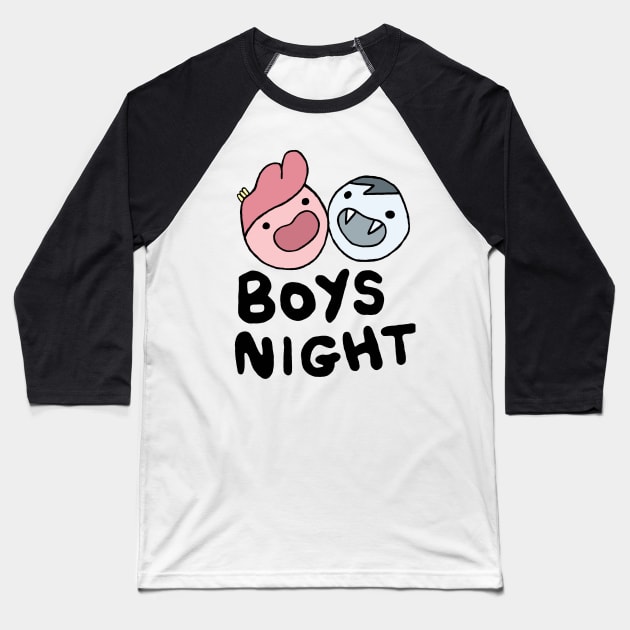 Boys Night! (Fionna's Shirt) Baseball T-Shirt by TheGreatDawn